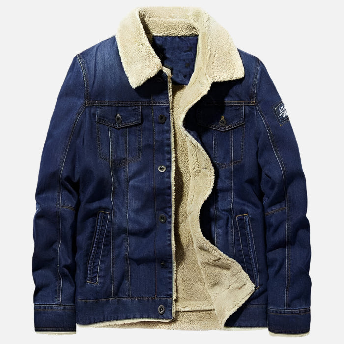 Jaqueta Jeans Masculina Acolchoada 118