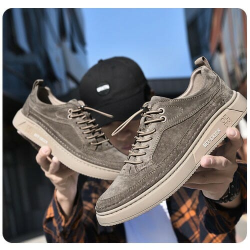 Sapatênis Masculino em Couro Off Ekien