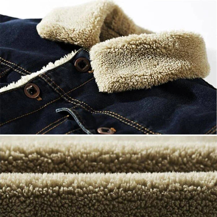 Jaqueta Jeans Masculina Acolchoada  118