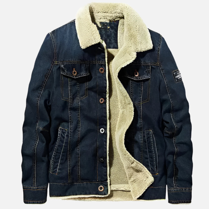 Jaqueta Jeans Masculina Acolchoada  118