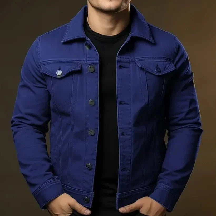 Jaqueta Jeans Masculina  Slim
